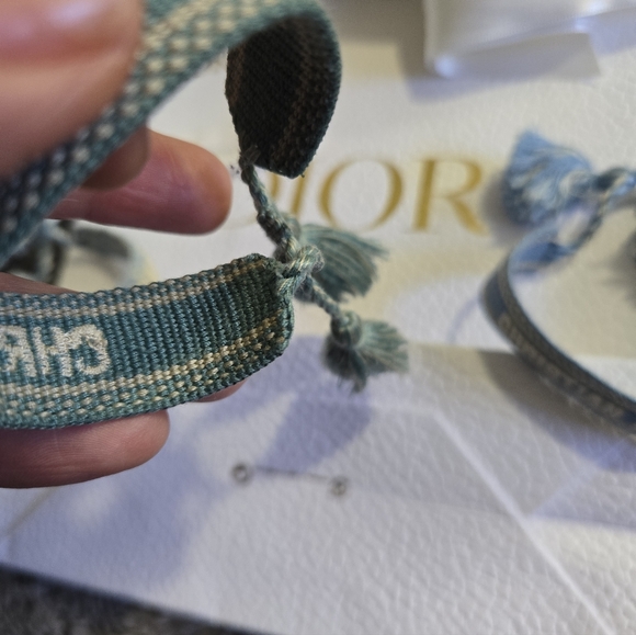 Christian Dior J'Adior Woven Friendship Bracelets Authentic Lot Of 3 - Picture 9 of 15